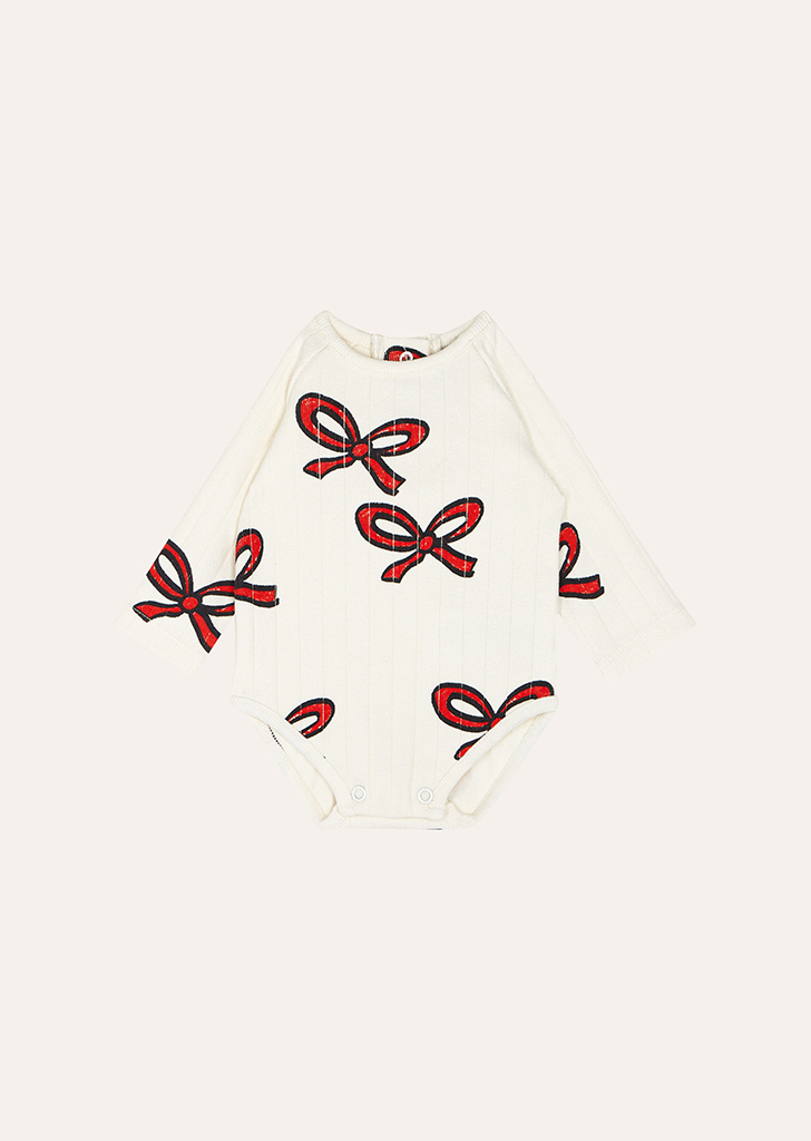 Campa:: Red Ribbons Baby Body #AW23-BABY-29 ★ONLY 12-18M★