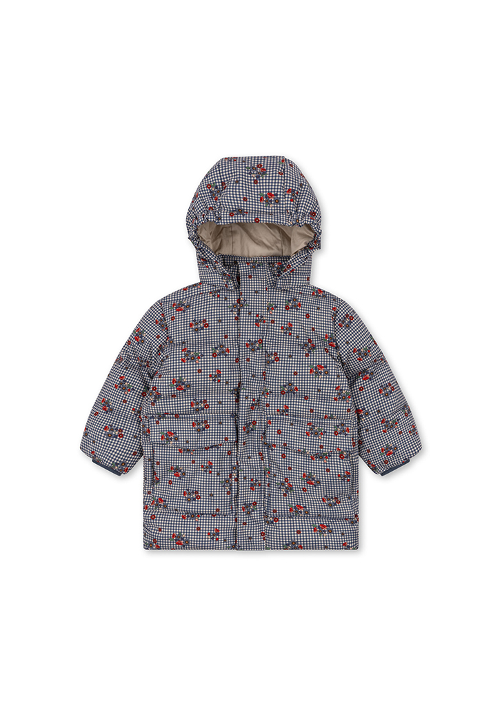 Konges :: Nutti Down Jacket - Blossom Check ★ONLY 4Y★