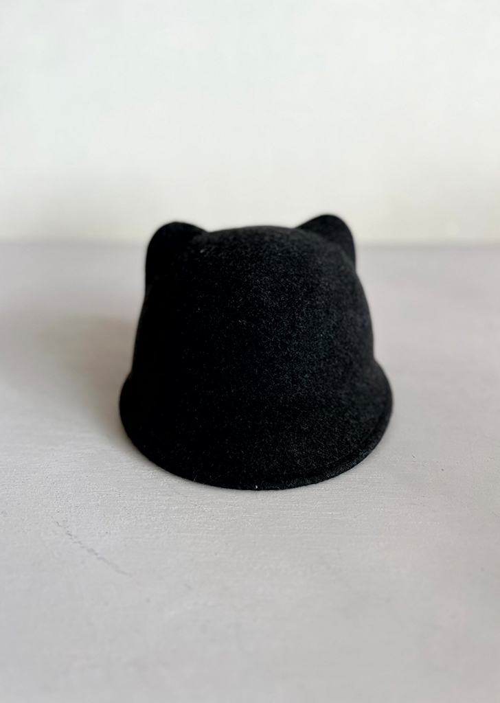 MKDF :: Cat Ear Hat - Black