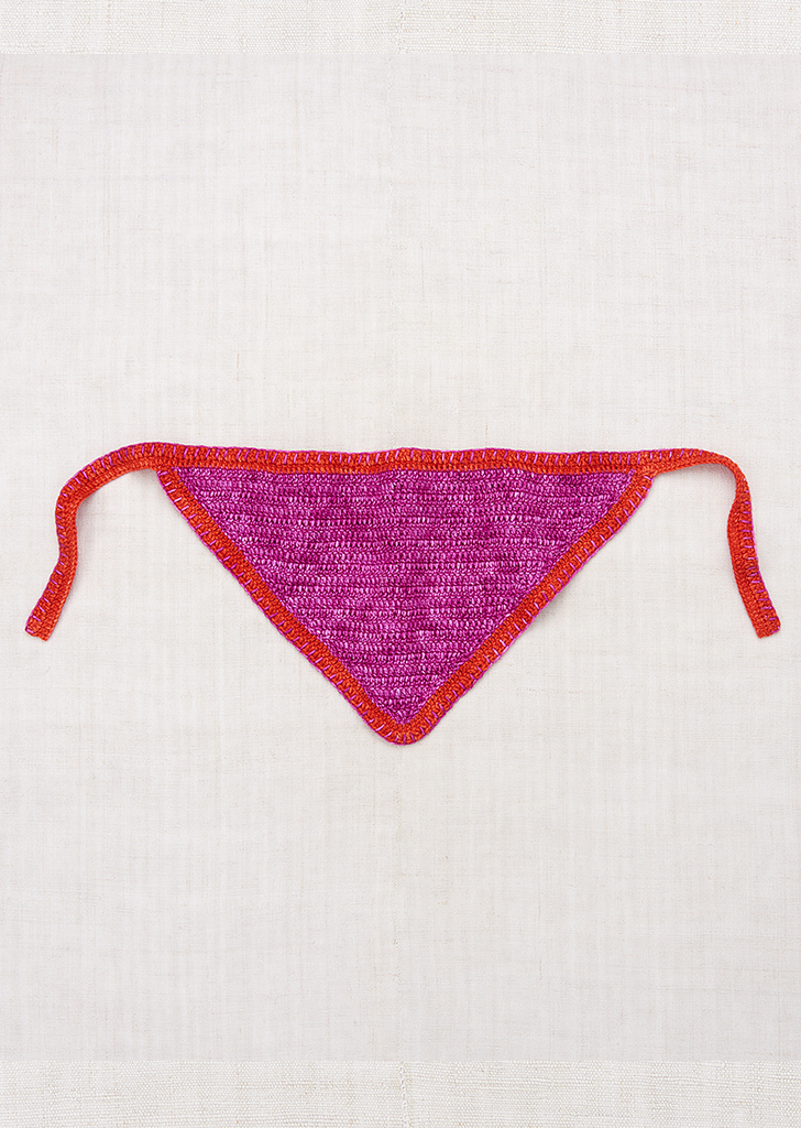 ◆2D◆ MP:: Crochet Headscarf - Fuchsia