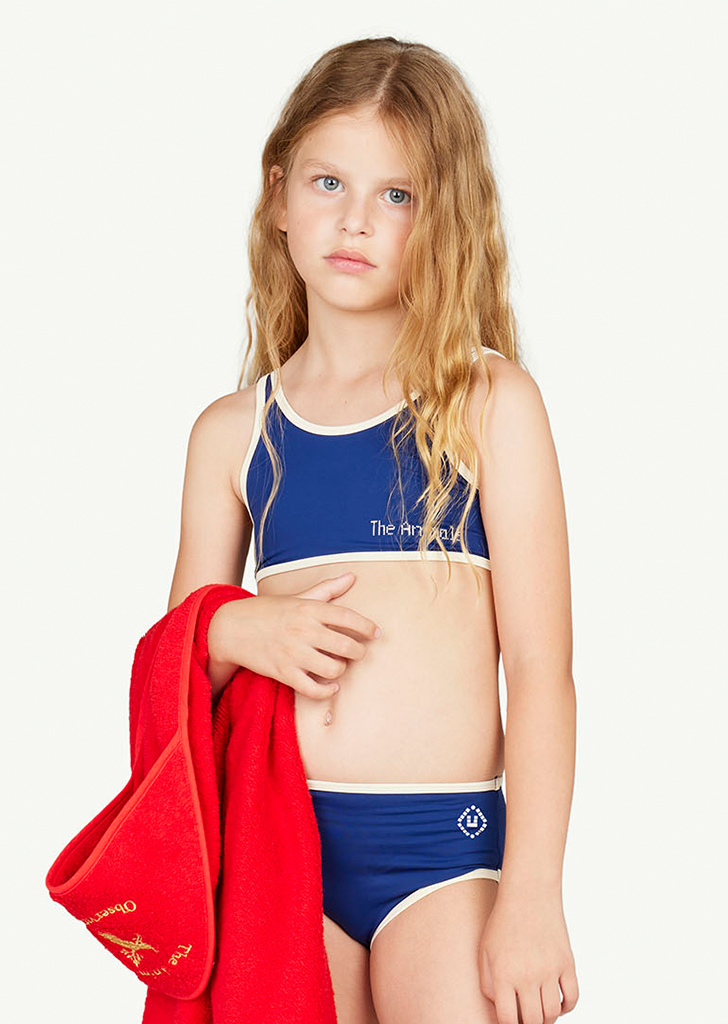 Triton Kids Swimsuit Navy_064_CD ★ONLY 6Y★