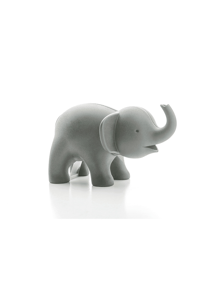 Qualy:: 코끼리 테이프 디스펜서  - 그레이 /Elephant Tape Dispenser - Gray