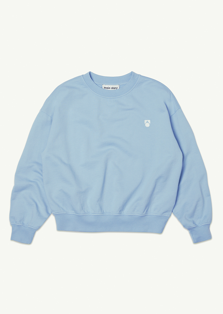 MS185 :: Bubble Sweatshirt - Blue Fog