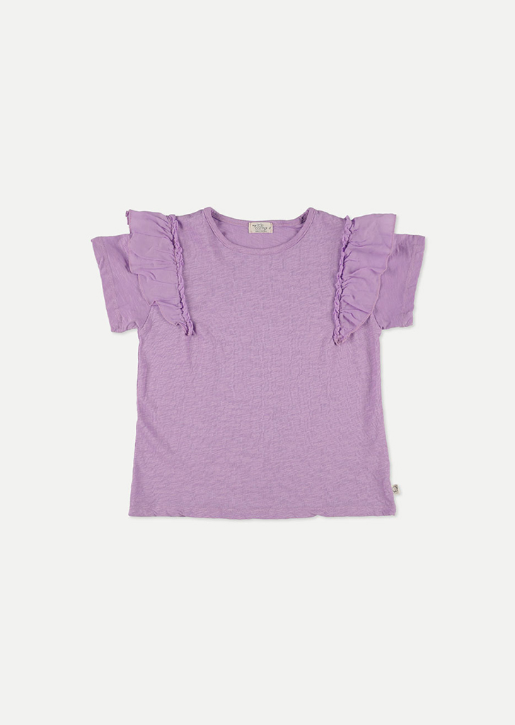 MLC :: Slub Ruffle T-Shirt - Purple ★ONLY 8Y★