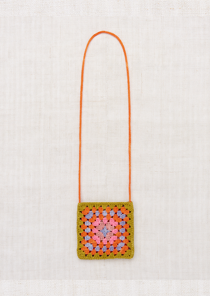 MP:: Crochet Big Square Bag - Poppy