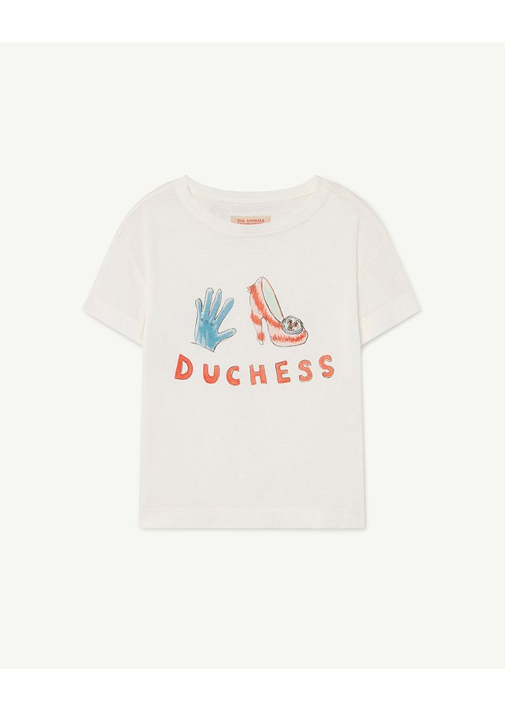 Rooster Kids T-Shirt - White Duchess_245_BQ ★ONLY 3Y★