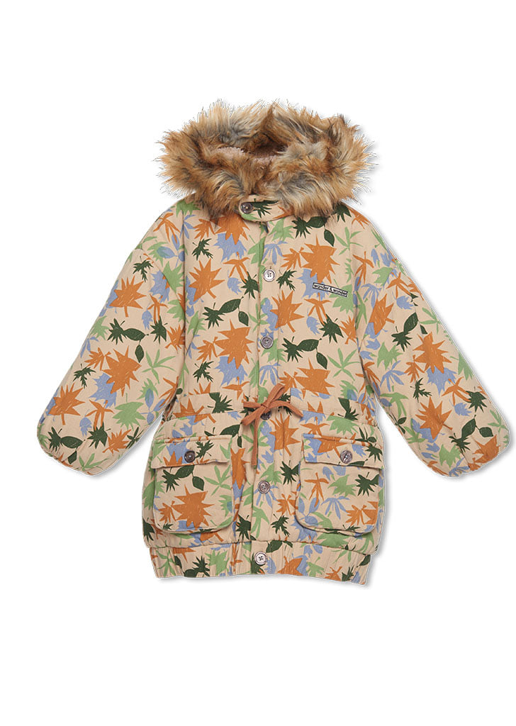 W&amp;W:: Padded Parka - Maple Leaves