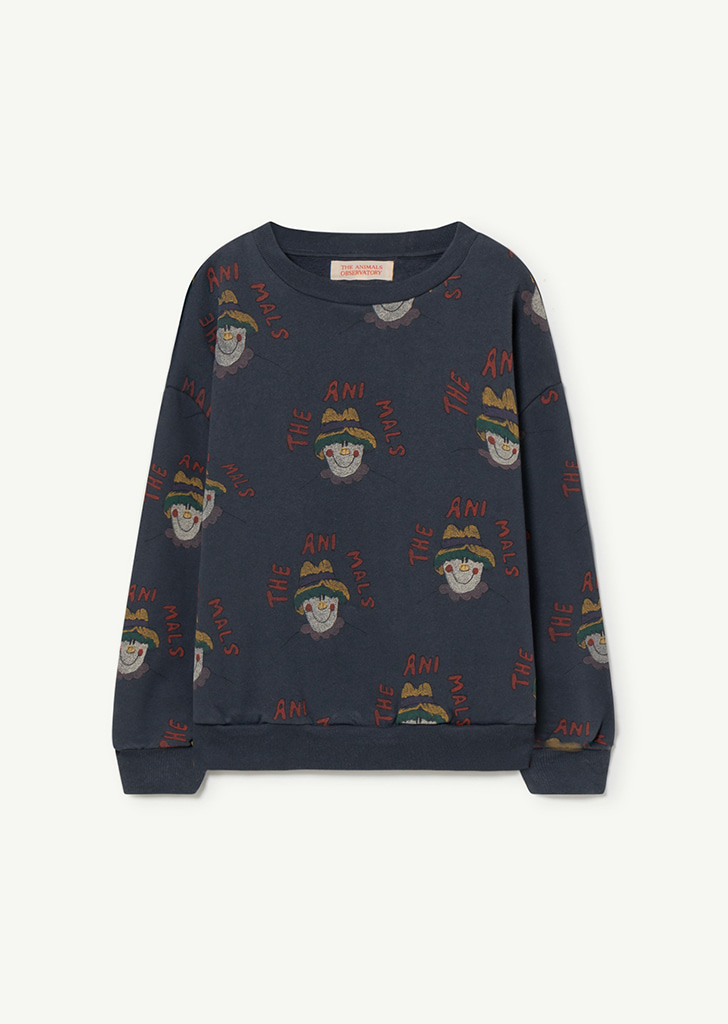 TAO:: Bear Kids Sweatshirt - Deep Blue_181_CV