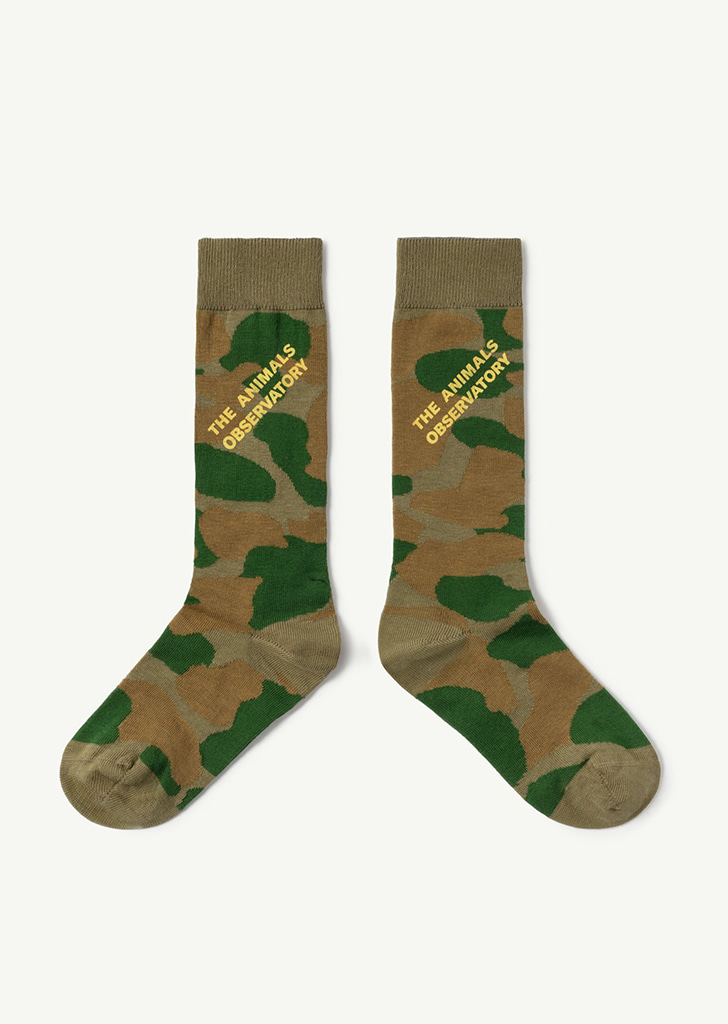 TAO:: Worm Kids Socks - Military Green_041_EW