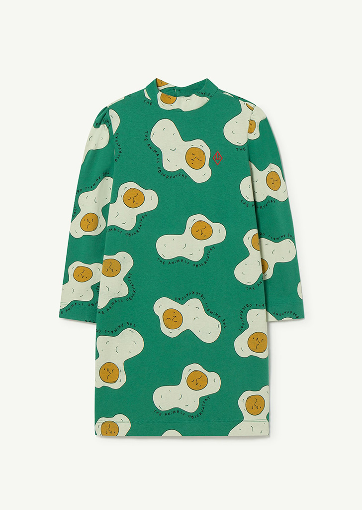 TAO:: Jersey Bug Kids Dress - Green Eggs_206_CS