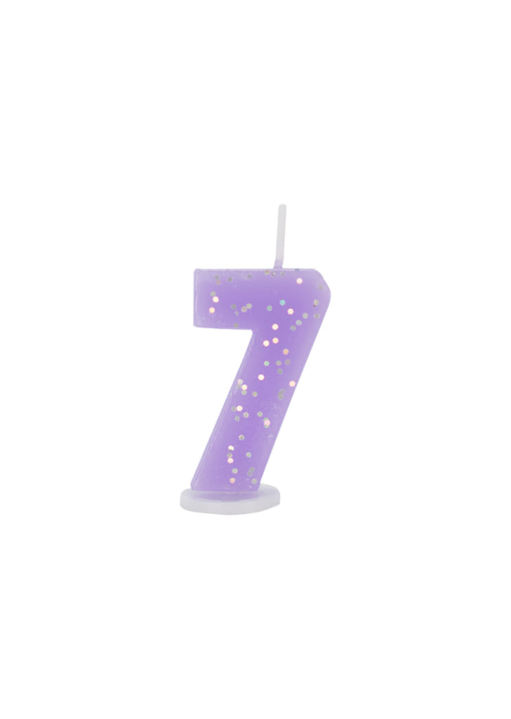 Grande Glitter Number - 7