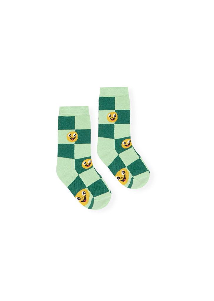 FD663 - Smiley Chess Socks