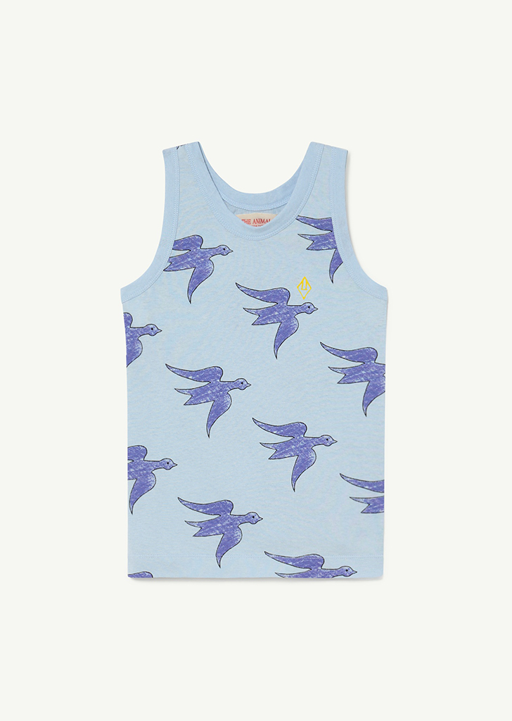 Birds  Blue Frog T-Shirt_256_AG