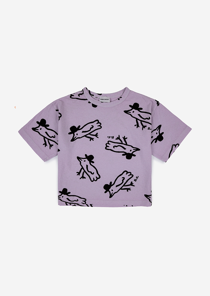 Mr Birdie  Short Sleeve T-Shirt #AC016 ★ONLY 8-9Y★