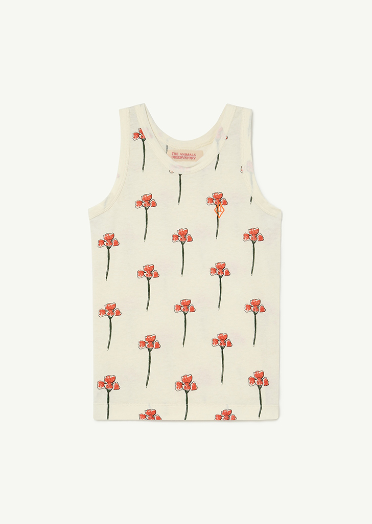 Carnations White Frog T-Shirt_221_AN