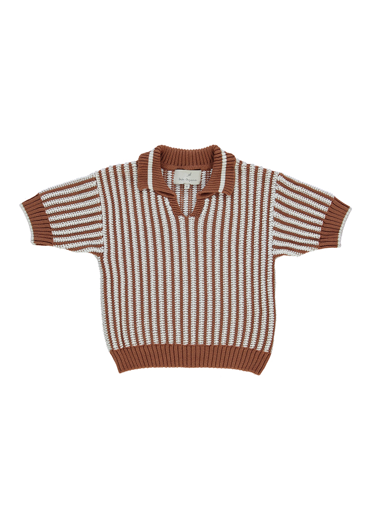 Bebe:: Duarte Shirt - Crochet stripe