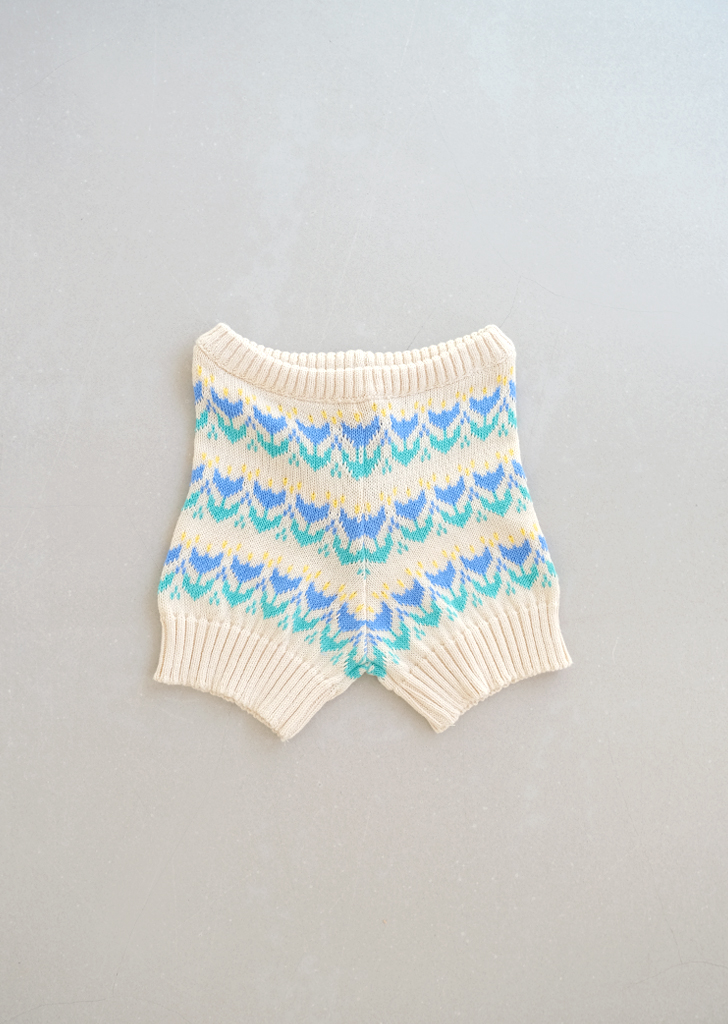 W&amp;W :: Floral Knit Twin Bottom - Cream ★ONLY 9-10Y★