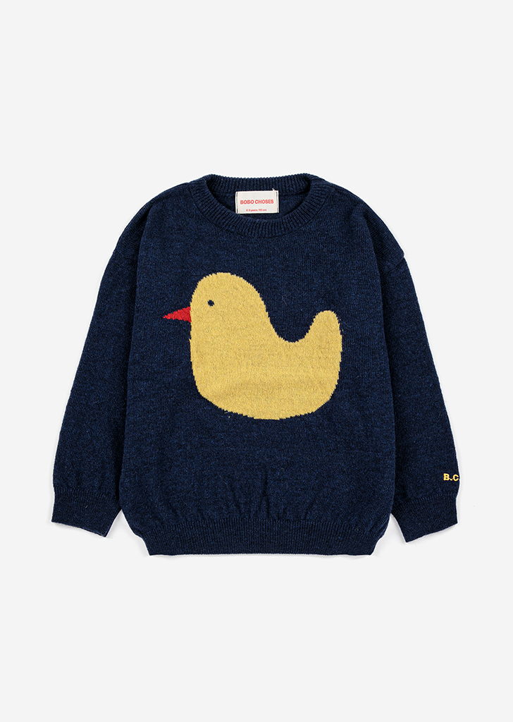 Rubber Duck Intarsia Jumper #223AC113 ★ONLY 2-3Y★