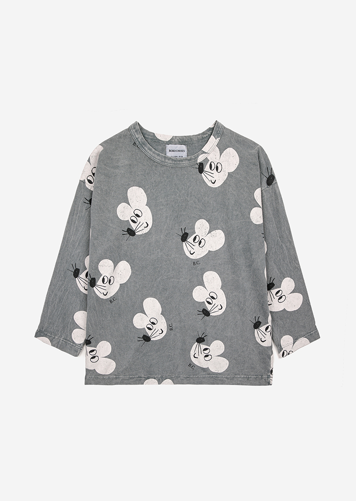 Mouse All Over Long Sleeve T-Shirt #223AC016