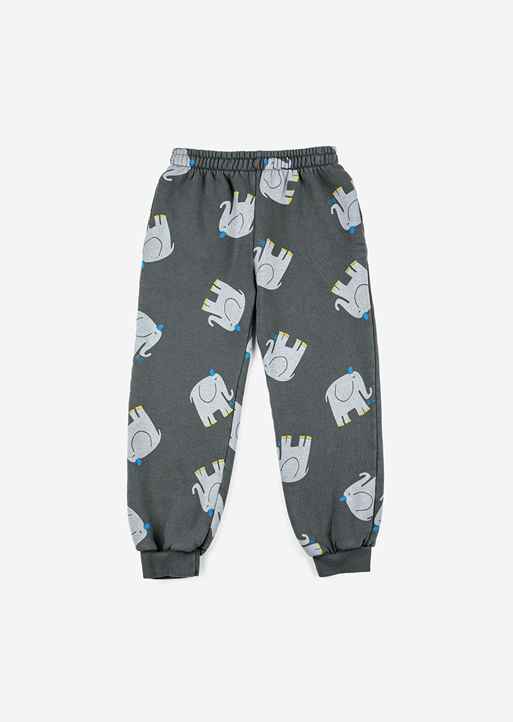 The Elephant All Over Jogging Pants #223AC067 ★ONLY 10-11Y★
