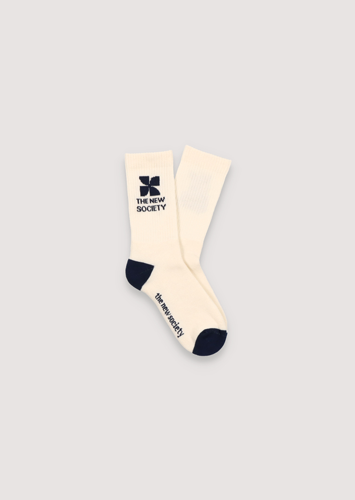 TNS:: Socks Logo - Natural &amp; Midnight Sky ★ONLY 35/38★