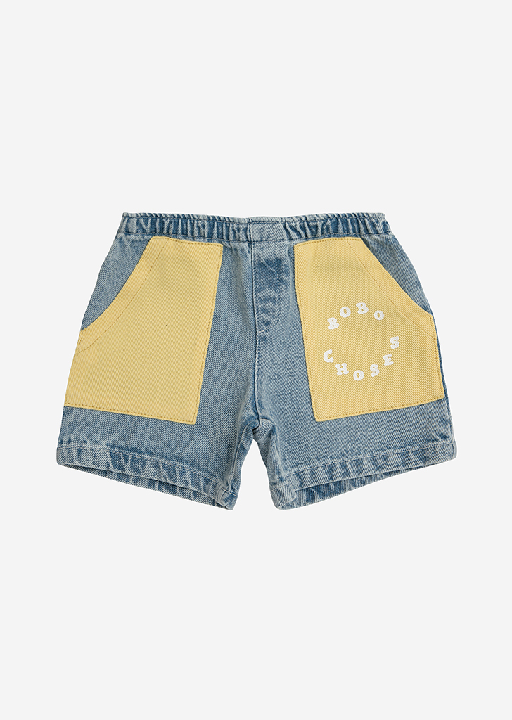 Baby BC Circle Bermuda Shorts - Yellow #AB081 ★ONLY 18M★