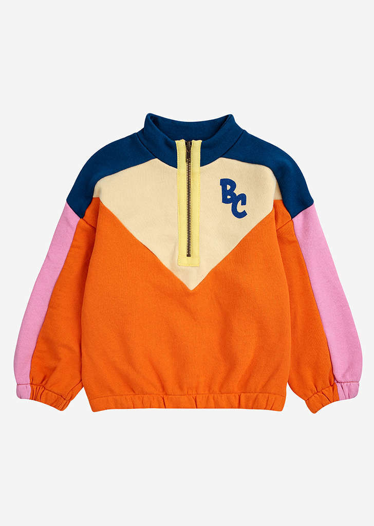 BC Color Block Zipped Sweatshirt #AC052