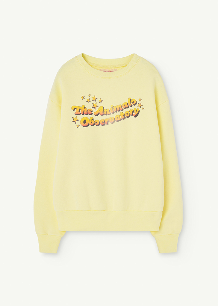 Bear Kids Sweatshirt Soft Yellow_081_CA
