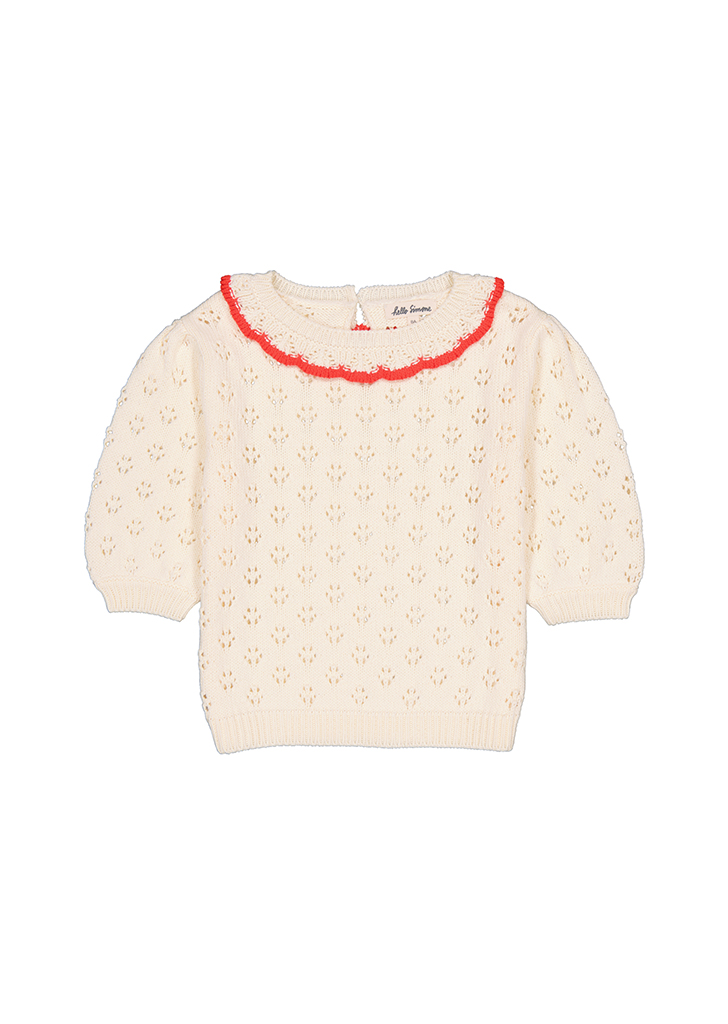 HS :: Clarinette Knitted Top - Latte ★ONLY 6Y★