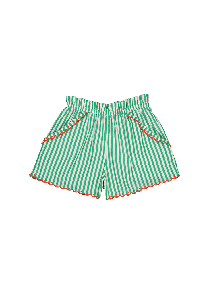 HS :: Ourson Short - Stripes Green