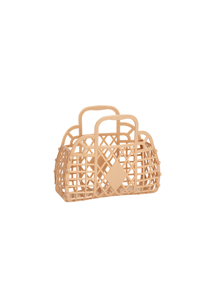 Retro Basket Mini - Latte (SJRBMLAT)