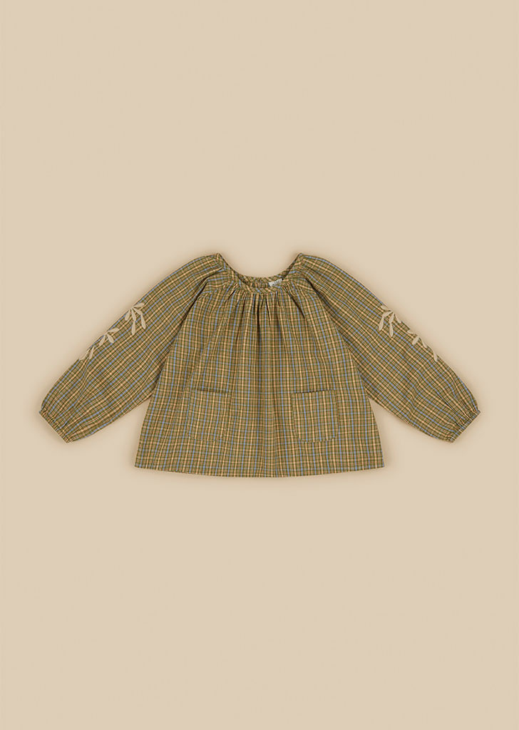 Jeanne Top - Forester Check Fern