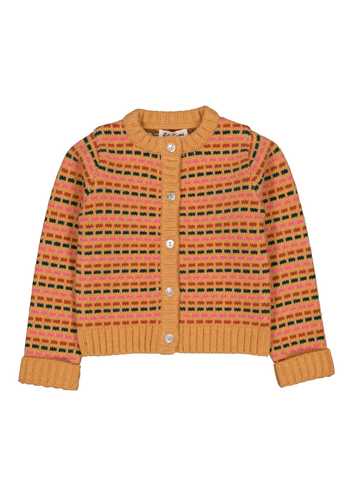 HS :: Coquette Knitted Vest  - Caramel