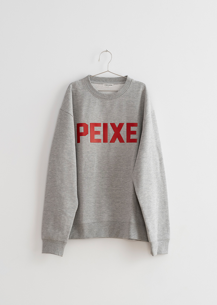 FKS23-006 :: Peixe Grey Sweatshirt ★ONLY 4-5Y★
