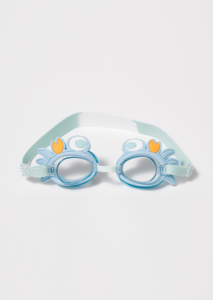 Mini Swim Goggles - Sea Creature Blue