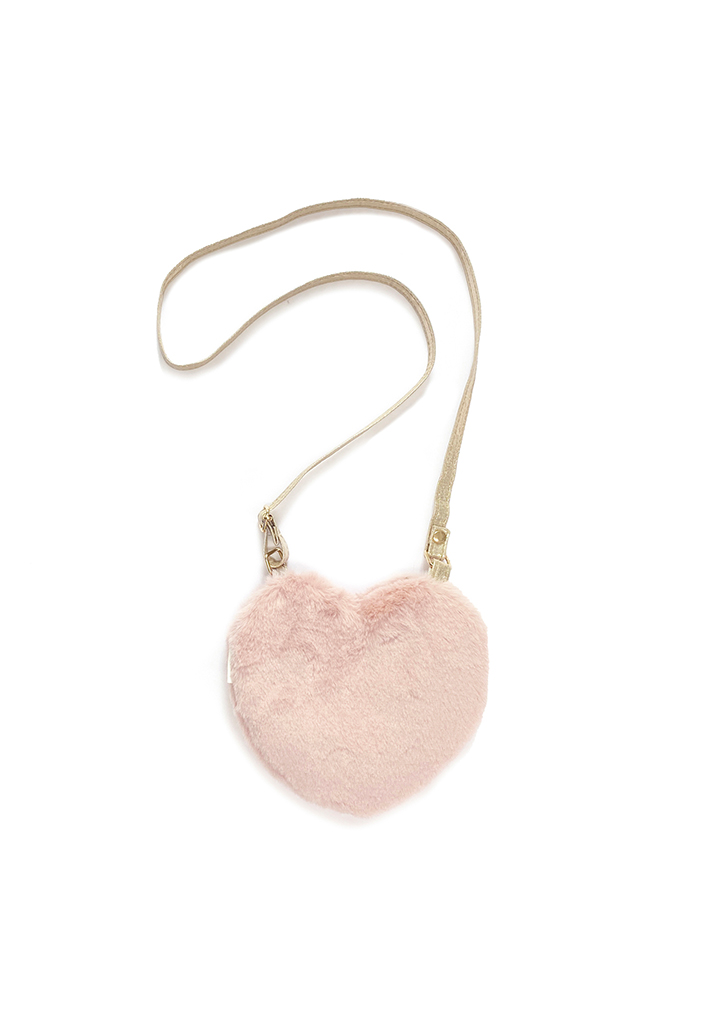 Rockahula : Fluffy Love Heart Bag