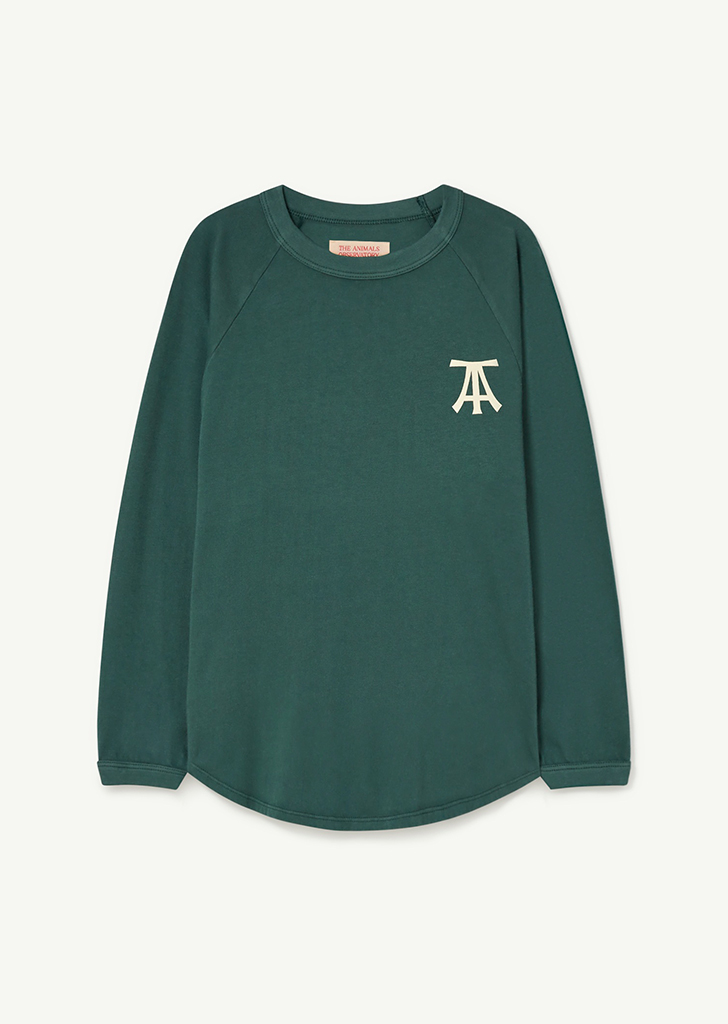 TAO ::  Anteater Long Sleeve T-Shirt Dark Green_299_DX
