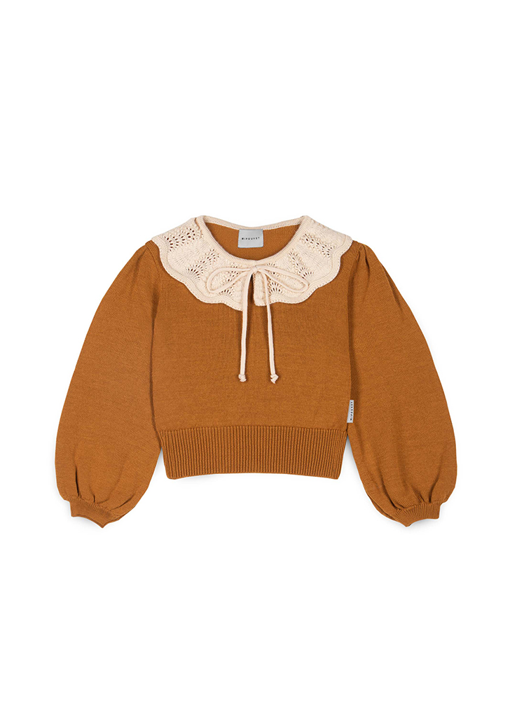 Mip:: Gala Collared Sweater - Caramel