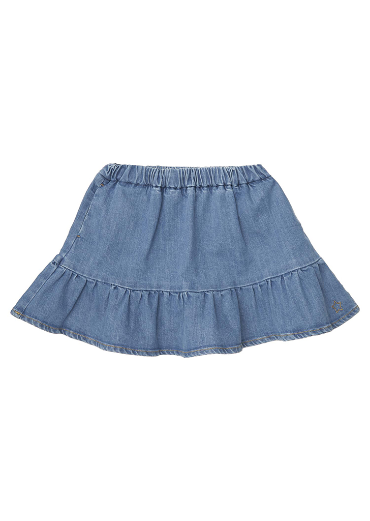 Mini Denim Skirt - Blue #W31023