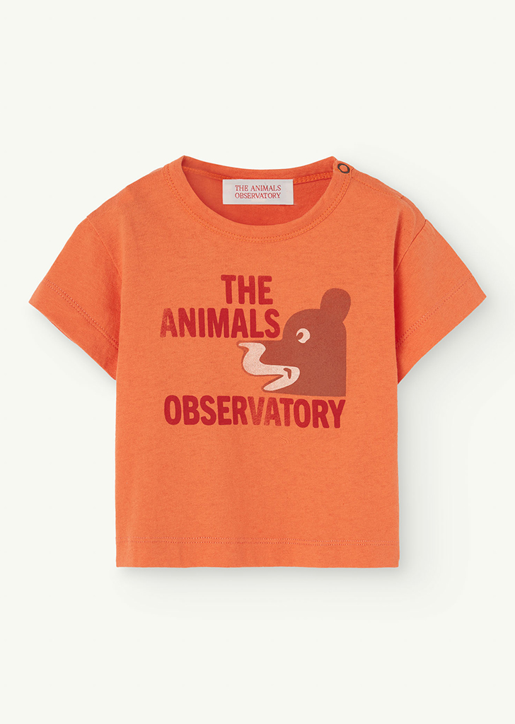 Rooster Baby T-Shirt Orange_306_CN