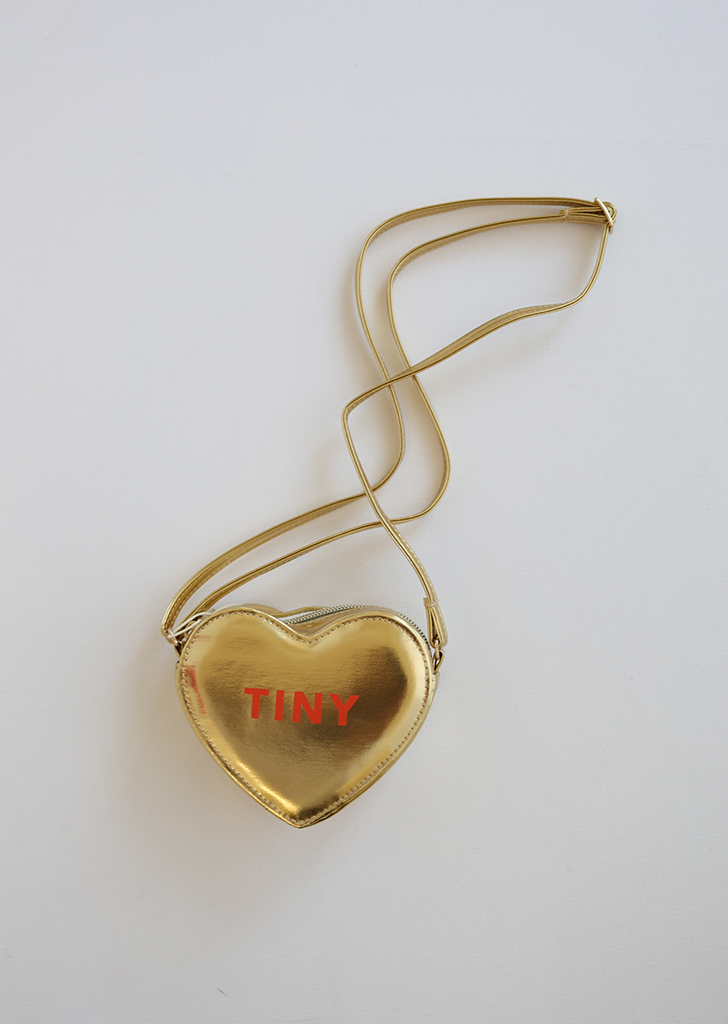 Heart Mini Crossbody Bag #SS24-347 - Gold
