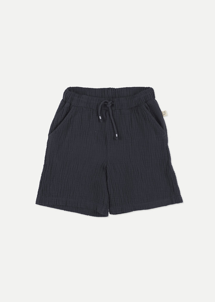 MLC :: Soft Gauze Bermuda Shorts - Navy