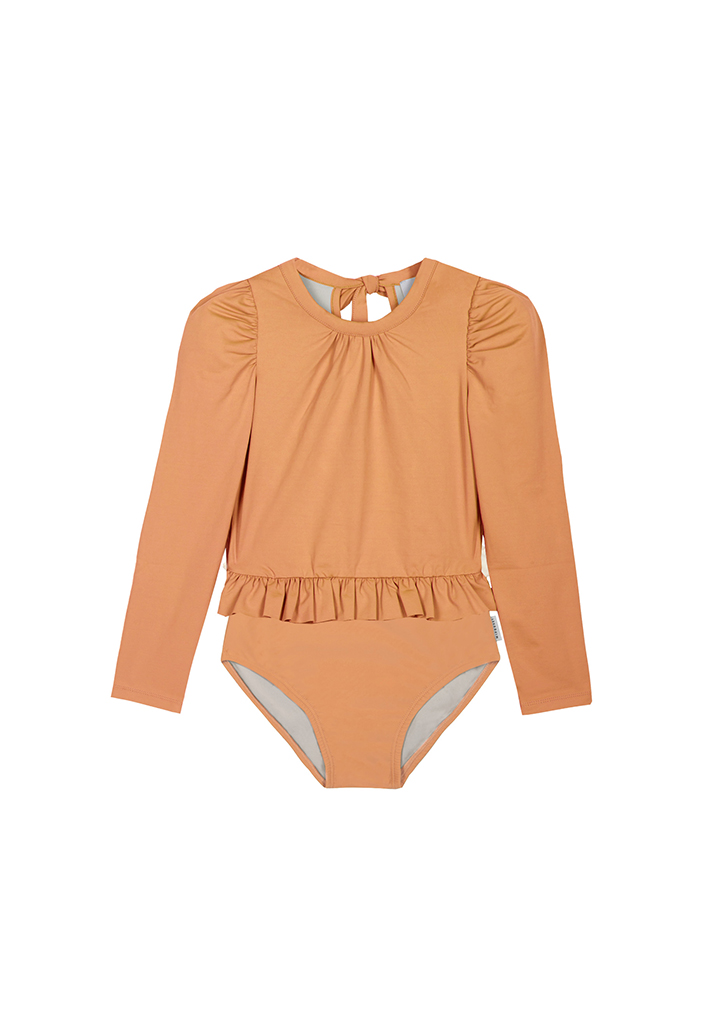 Mip :: Macarena Long Sleeve Swimsuit - Peach