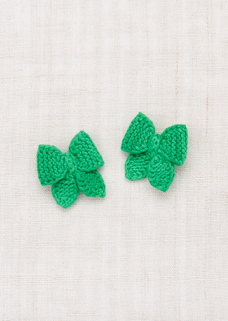 MP:: Baby Puff Bow Set - Clover