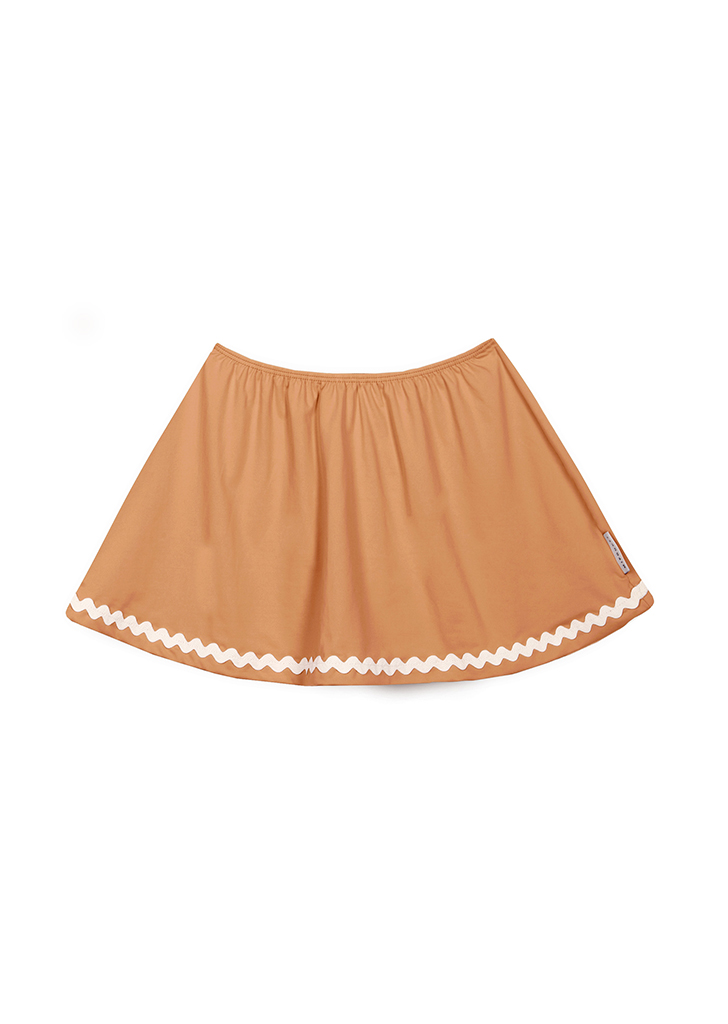 Mip :: Pauline Swimming Skirt - Ecru/Peach