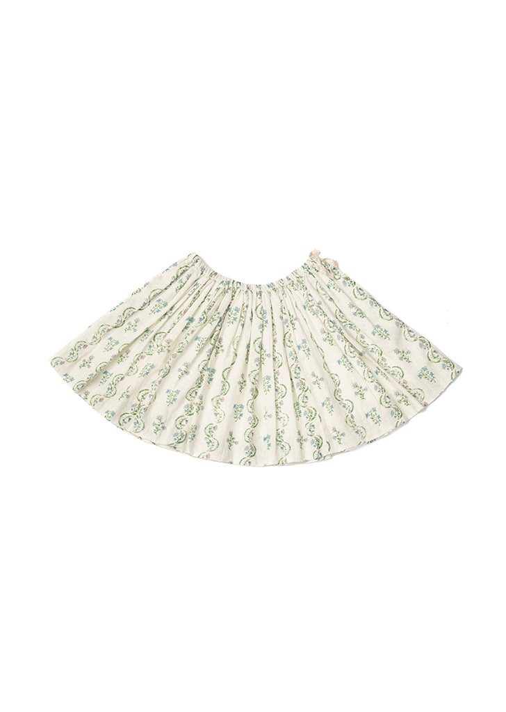 Lali :: Twirly Skirt - Floral VinePrint