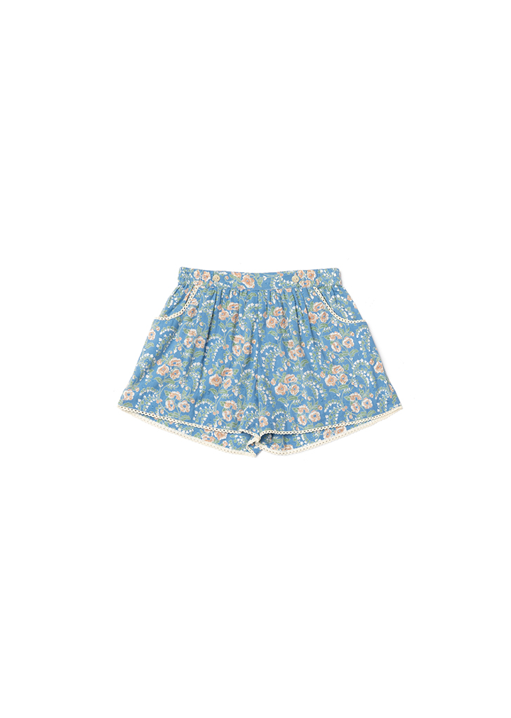 Lali :: Begonia Shorts - Summer Blooms Print