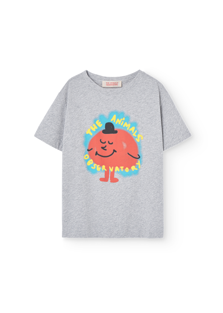 Rooster Kids T-Shirt Grey_208_EQ
