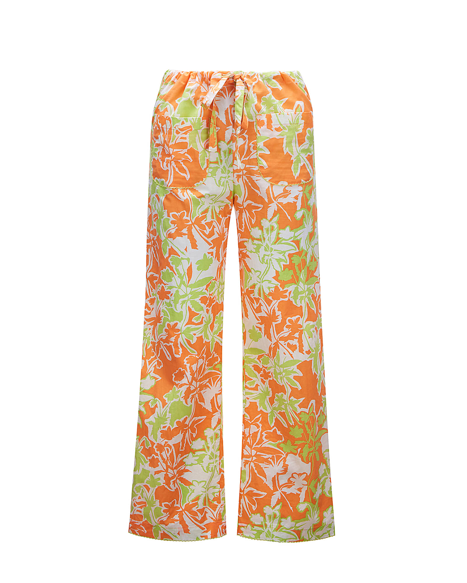 Sunny Ivy Pants (Papaya Orange)