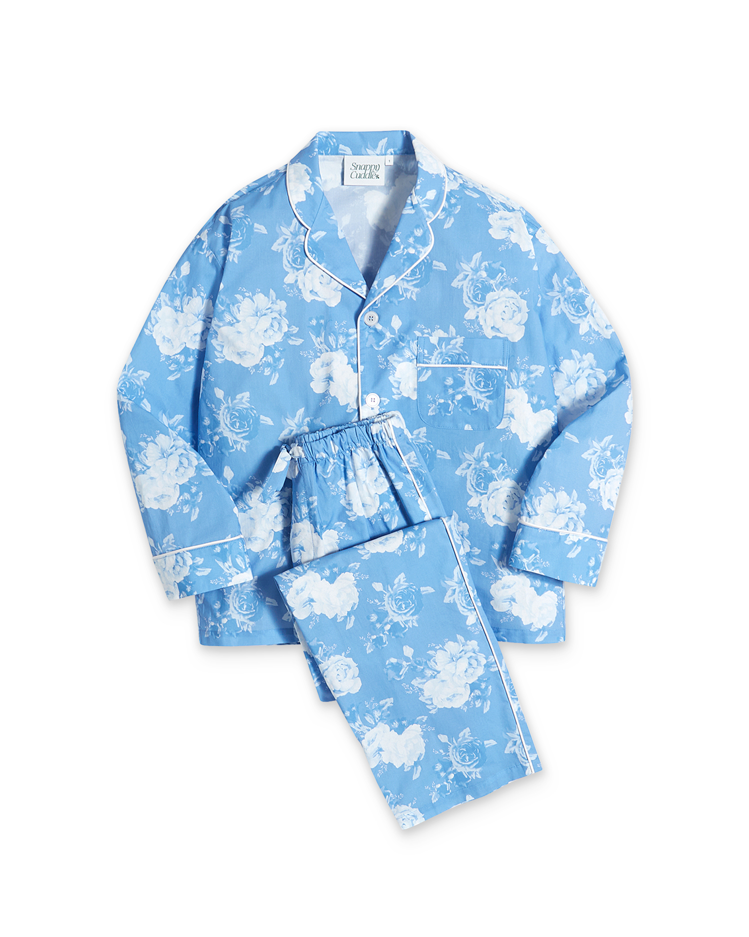 Bloomimg Blue Pajama Set